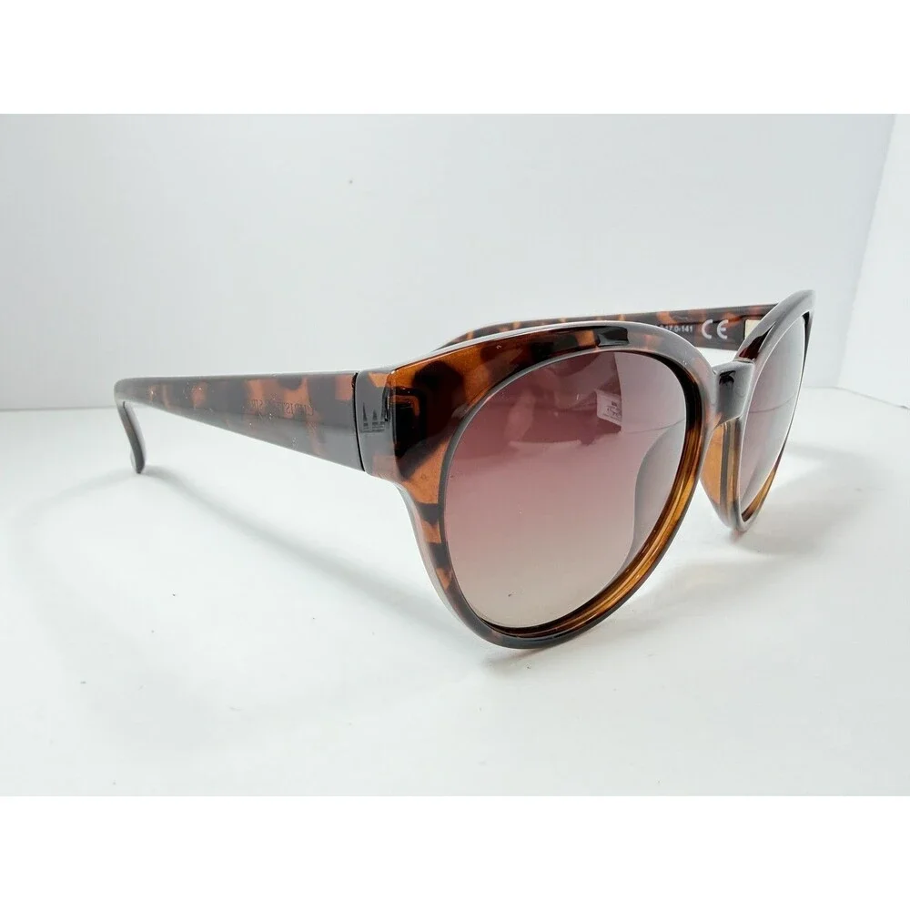 Christian Siriano Millie Tortoiseshell Cat Eye Sunglasses Women's Brown Gradient